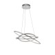 Chrome Aluminium & Acrylic AdjusTable LED 55 Watt 230 Volt 3900Lm 3000 IP20 D: 60 H: 120 cm 8107401
