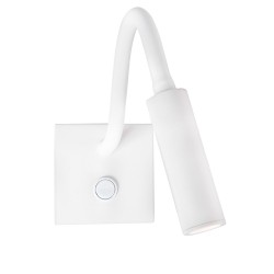 Wall Light Satin Nickel Aluminium LED 3W 3200K L:32 W:8 H:31cm 8128202