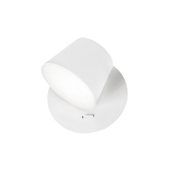 White Aluminium & Acrylic AdjusTable Switch On/Off LED Edison 6 Watt 230 Volt 528Lm 3000 IP20 D: 12 W: 12 H: 12 cm 8223601
