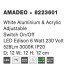 White Aluminium & Acrylic AdjusTable Switch On/Off LED Edison 6 Watt 230 Volt 528Lm 3000 IP20 D: 12 W: 12 H: 12 cm 8223601