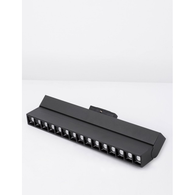 Sandy Black Aluminium 22W DC24V Philips L:40,2 W:3.4 H:11,6 2100Lm 4000K IP20