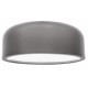 Ceiling Lamp Steel Gray Metal & Acrylic Diffuser LED E27 2x40W D:35 H:13cm 826807