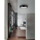 Φωτιστικό Οροφής Μαύρο Μεταλλικό E27 826809 Nova Luce