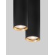 Sandy Black Aluminium LED GU10 1x10 Watt IP20 220-240 Volt Bulb Excluded D: 6 H: 20 cm