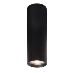 Sandy Black Aluminium LED GU10 1x10 Watt IP20 220-240 Volt Bulb Excluded D: 6 H: 20 cm