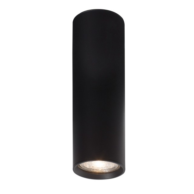Sandy Black Aluminium LED GU10 1x10 Watt IP20 220-240 Volt Bulb Excluded D: 6 H: 20 cm