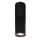 Sandy Black Aluminium LED GU10 1x10 Watt IP20 220-240 Volt Bulb Excluded D: 6 H: 20 cm