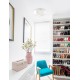 Ceiling lamp White Glass & Crystal LED E27 2x60Watt  D:30 H:8cm 8361601