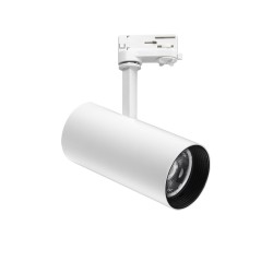 White Aluminium 30W Philips D:9.3 H:27 3300Lm 4000K IP20