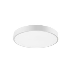 Sandy White Aluminium Matt White Acrylic Diffuser LED 24 Watt 230 Volt 1380Lm 3000 IP20 D: 40 H: 5 cm 9001532