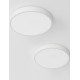 Sandy White Aluminium Matt White Acrylic Diffuser LED 24 Watt 230 Volt 1380Lm 3000 IP20 D: 40 H: 5 cm 9001532
