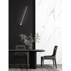 Φωτιστικό Απλίκα Εσωτερικού Χώρου με LED Πλακέτα Αλουμινίου Λευκό Ματ Synthesi 9009325 Nova Luce