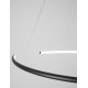Sandy Black Aluminium  & Acrylic LED 30 Watt 220 Volt 1480Lm 3000 IP20D: 70 H: 200 cm 9010023