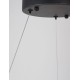 Sandy Black Aluminium  & Acrylic LED 30 Watt 220 Volt 1480Lm 3000 IP20D: 70 H: 200 cm 9010023