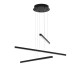 Sandy Black Aluminium & Acrylic LED 40 Watt 230 Volt 2890Lm 3000 IP20 L: 55 W: 55 H: 180 cm 9010033