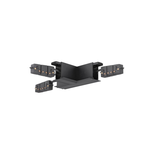 Sandy Black Aluminium T Corner Connector
