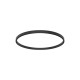 Sandy Black AluminiumCircle For Surface MountedD: 150 cm