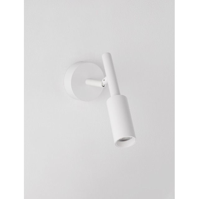 Sandy White Aluminium LED 7 Watt 220-240 Volt 667Lm 3000K IP20 D: 8 W: 14 H: 20.5 cm