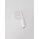 Sandy White Aluminium LED 7 Watt 220-240 Volt 667Lm 3000K IP20 D: 8 W: 14 H: 20.5 cm