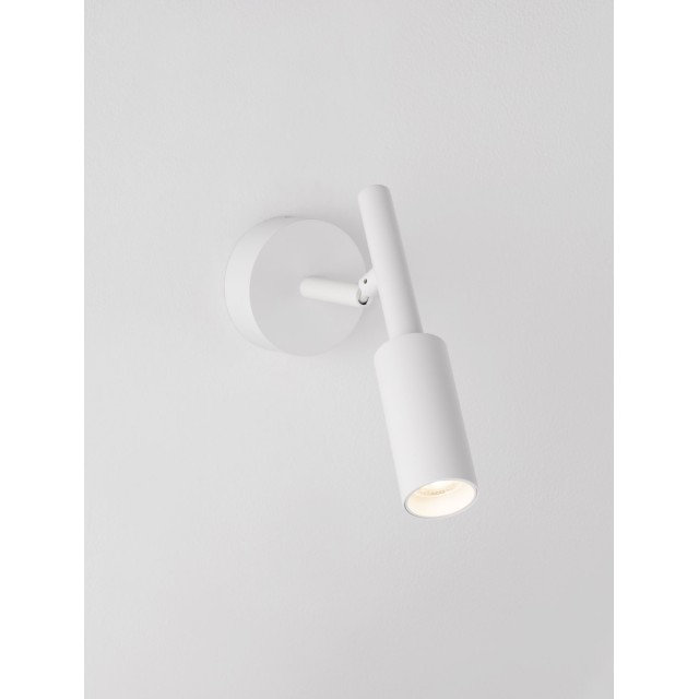 Sandy White Aluminium LED 7 Watt 220-240 Volt 667Lm 3000K IP20 D: 8 W: 14 H: 20.5 cm