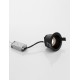 Black Aluminium 10W Cree D:10 H:7 980Lm 3000K IP20