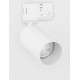 Sandy White Aluminium LED GU10 1x10 Watt Adaptor 4 wires 230 Volt IP20 Bulb Excluded D: 5.6 H: 16 cm