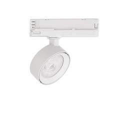Sandy White Aluminium 20W 220- 240V D:9.5 H:15.5 1160Lm 3000K IP20