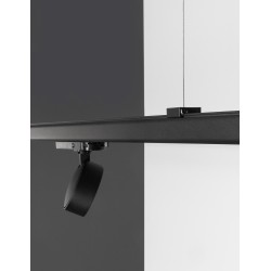 Sandy Black Aluminium  20W 220- 240V D:9.5 H:15.5 1160Lm 3000K IP20