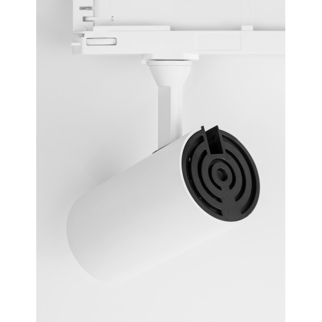 Sandy White Aluminium 20W 220- 240V D:6 H:18 2100Lm 3000K IP20