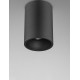 Sandy Black Aluminium LED GU10 1x10 Watt IP20 220-240 Volt Bulb Excluded D: 9.6 H: 14 cm