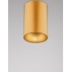 Gold Aluminium LED GU10 1x10 Watt IP20 220-240 Volt Bulb Excluded D: 9.6 H: 14 cm