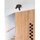 Sandy Black Aluminium LED GU10 3x10 Watt IP20 220-240 Volt Bulb Excluded D: 22 H 1: 9 H 2: 12.7 cm