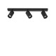Sandy Black Aluminium LED GU10 3x10 Watt IP20 220-240 Volt Bulb Excluded D: 55 W: 6 H: 12.7 cm
