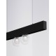Sandy Black Aluminium & Glass 5W DC24V Philips D:10 H:15 380Lm 3000K IP20