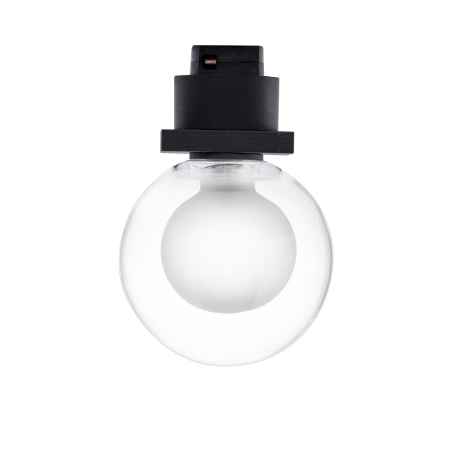 Sandy Black Aluminium & Glass 5W DC24V Philips D:10 H:15 380Lm 3000K IP20