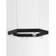 Sandy Black Aluminium & Glass 5W DC24V Philips D:10 H:15 380Lm 3000K IP20
