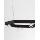 Sandy Black Aluminium & Glass 5W DC24V Philips D:10 H:15 380Lm 3000K IP20