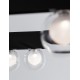 Sandy Black Aluminium & Glass 5W DC24V Philips D:10 H:15 380Lm 3000K IP20