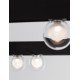 Sandy Black Aluminium & Glass 5W DC24V Philips D:10 H:15 380Lm 3000K IP20