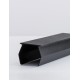 Cutable Cover For Magnetic RailSandy Black PVC CoverL: 1 met