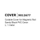 Cutable Cover For Magnetic RailSandy Black PVC CoverL: 1 met