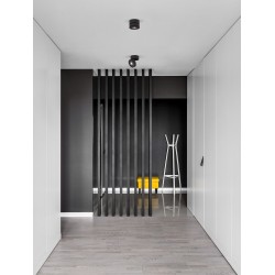 Sandy Black Aluminium LED 15 Watt IP20 220-240 Volt 900Lm Cree 3000K D: 10 H: 7 Adjustable Driver Included