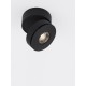 Sandy Black Aluminium LED 15 Watt IP20 220-240 Volt 900Lm Cree 3000K D: 10 H: 7 Adjustable Driver Included