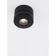 Sandy Black Aluminium LED 15 Watt IP20 220-240 Volt 900Lm Cree 3000K D: 10 H: 7 Adjustable Driver Included