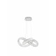Chrome Metal & Crystal LED 50W 230 Volt 4075.27Lm 3500K IP20 Class I D: 60 H: 120 cm 9019723