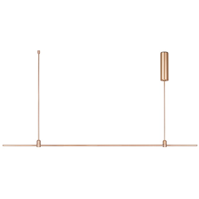 Magnetic Tubular Structure Satin Gold Aluminium IP20 Included Driver 60 Watt AC220-240V Output 24V DC L: 150 H: 75 cm
