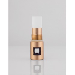 Satin Gold Aluminium 5W DC24V Philips D: 3 H: 9.2 600Lm 3000K IP20