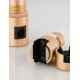 Satin Gold Aluminium 5W DC24V Philips D: 3 H: 9.2 600Lm 3000K IP20