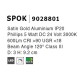 Satin Gold Aluminium 5W DC24V Philips D: 3 H: 9.2 600Lm 3000K IP20