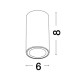 Σποτ Φωτιστικό Downlight 1xGU10 8cm Loyd Nova Luce
